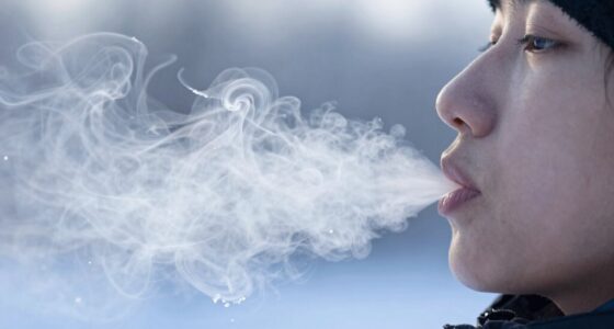 cold water triggers rapid breathing