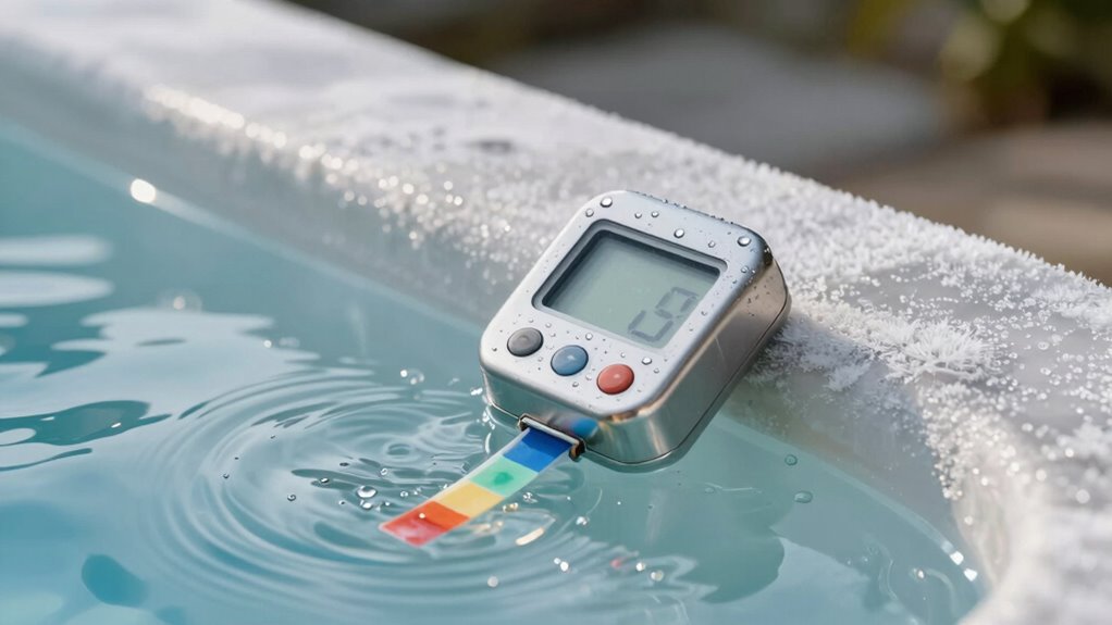 consistent water testing routine