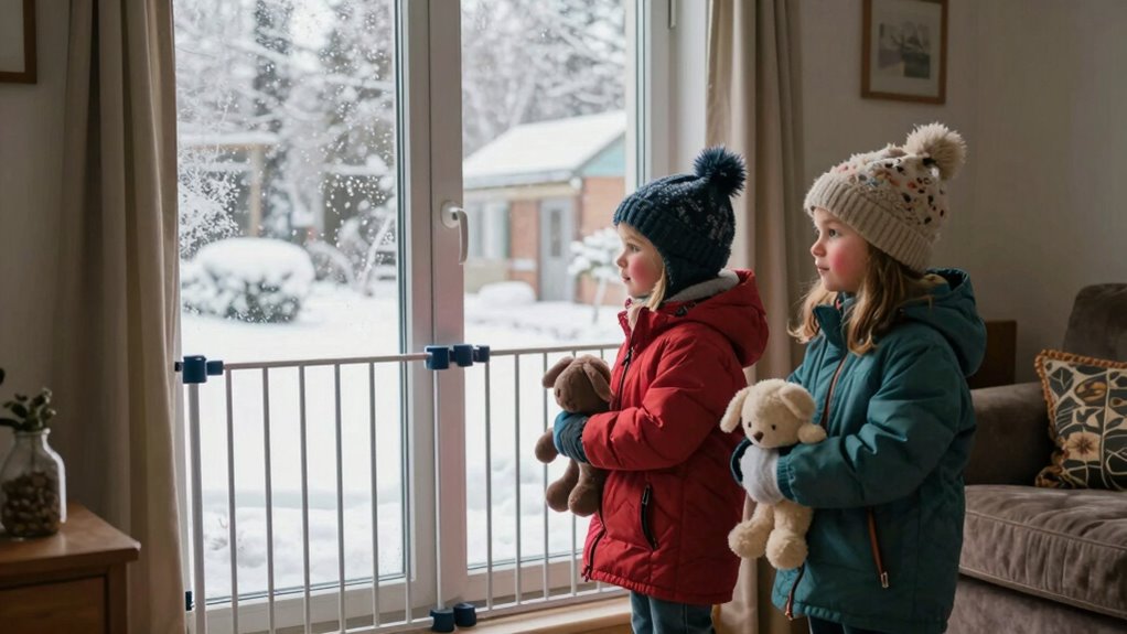dress children for winter safety