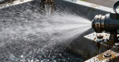 hard water damages equipment