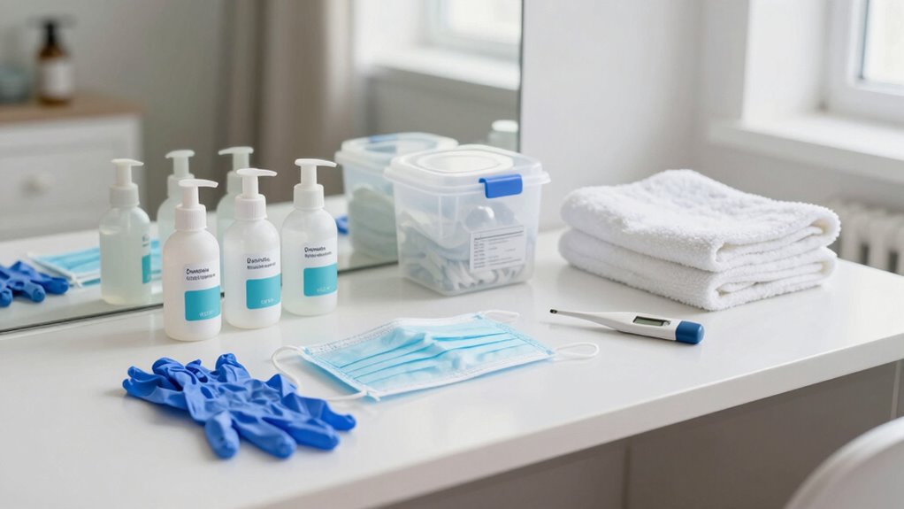 maintain hygiene for faster recovery