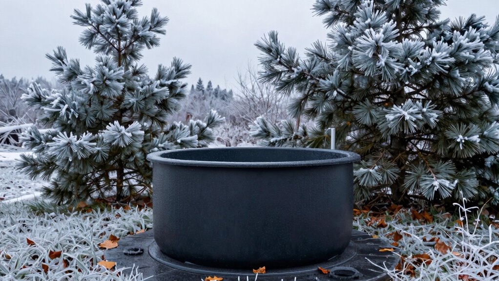 optimal outdoor plunge placement