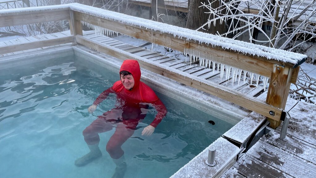 safety first in cold plunges