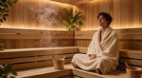 sauna relaxation for beginners