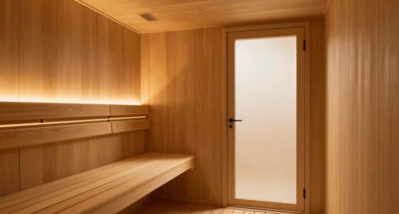 sauna space planning rule