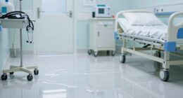 unsafe hospital floor conditions