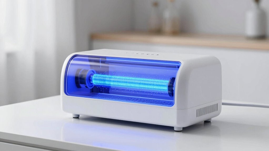 uv light damages microbial dna