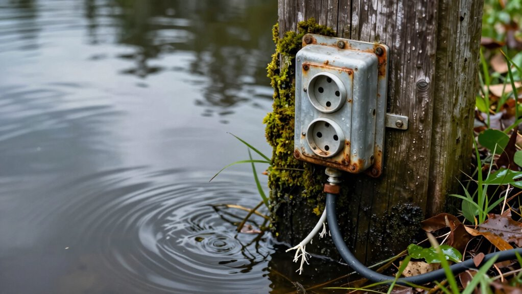 water safety with electrical equipment