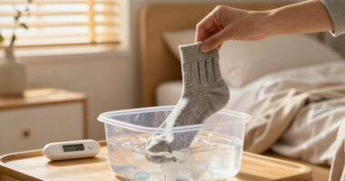 I Tried Freezing My Socks Every Night Before Bed To Cool Me Down — Here’s What Happened After A Week