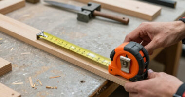 The Loose End On Your Tape Measure Isn’t Broken — Here’s What It’s Actually For