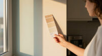 2 Paint Colors Made This Tiny Kitchen Feel Cozy Without Adding A Single Inch