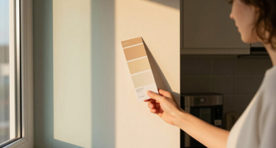 2 Paint Colors Made This Tiny Kitchen Feel Cozy Without Adding A Single Inch