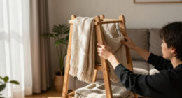 Aldi's Best-Selling Blanket Storage Ladder Is Finally Back