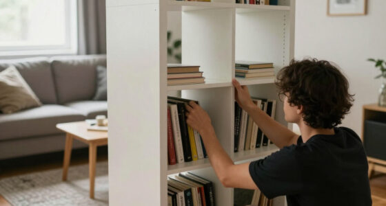I Created A Pretty IKEA BILLY Hack That Seriously Cuts Clutter