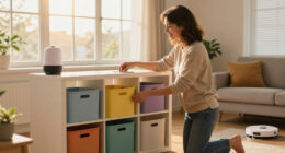 My Sister’s Visual Decluttering Trick Is So Effective, I Used It In Every Room