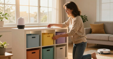 My Sister’s Visual Decluttering Trick Is So Effective, I Used It In Every Room