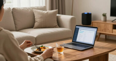 I Ate Meals At My Coffee Table For Years, Until I Found Article’s New Small-Space Dining Table