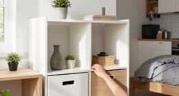 She Used IKEA Storage To Make Her Studio Feel Like A One-Bedroom