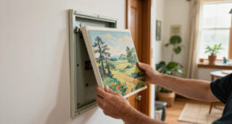 DIYers Are Hiding Unsightly Electrical Panels With This Home Design Staple