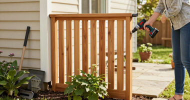DIYers Hide Unsightly Downspouts With A Smart Design