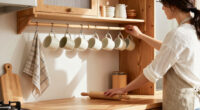 Goodbye Plain Racks: The Cuter Way To Add Kitchen Storage Using A Rolling Pin
