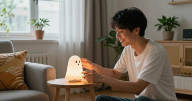 IKEA’s £7 Ghost Lamp Is Going Viral – And It Looks Ridiculously Cute Even Before You Take It Out Of The Box