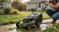 Not Oil Or Wd-40: Help Keep Grass From Sticking To A Mower With A Simple Task