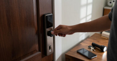 Ring’s Smart Lock Still Works Even If The Power Goes Out Thanks To A Hand Crank